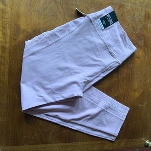Victoria’s Secret Pale pink mid rise Knockout Tights NWT Size XL